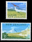 Новая Зеландия 1963-4 гг. SC# 360-1 • Виды страны • MNH OG XF / полн. серия ( кат.- $10 )