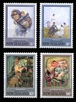 Новая Зеландия 1973г. SC# 521-4 • Живопись. Фрэнсис Мария Ходкинс • MNH OG XF / полн. серия ( кат.- $5,25 )