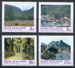 Новая Зеландия 1970г. SC# 577-80 • Национальные лесные парки Новой Зеландии • MNH OG XF / полн. серия ( кат.- $5,25 )
