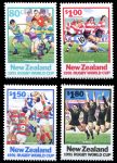 Новая Зеландия 1991г. SC# 1054-7 • Регби, Чемпионат мира 1991 • MNH OG XF / полн. серия ( кат.- $8 )
