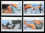 Новая Зеландия 1992 г. SC# 1100-3 • Летние Олимпийские игры, Барселона • MNH OG XF • полн. серия ( кат.- $6 )