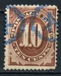 США 1884 г. • SC# J19 • 10 c. • служебный выпуск • Used VF ( кат.- $ 35 )