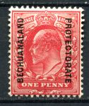 Бечуаналенд 1904-1913 гг. • Gb# 68 • 1 d. • Эдуард VII (надп. на м. Великобритании) • стандарт • MH OG VF ( кат.- £9 )
