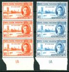 КЕНИЯ УГАНДА ТАНГАНИКА 1946г. GB# 155-6 MNH OG VF НОМЕРНАЯ СЦ. 3м. / ОМНИБУС