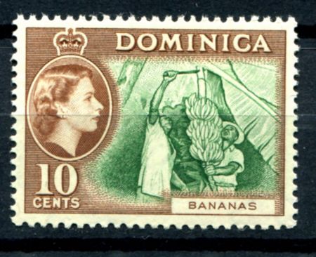 ДОМИНИКА 1954-62г. GB# 150 / 10c. MNH OG VF