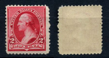 США 1890-1893 гг. • SC# 220 • 2 c. • Джордж Вашингтон • стандарт • MNH OG VF ( кат.- $60 )
