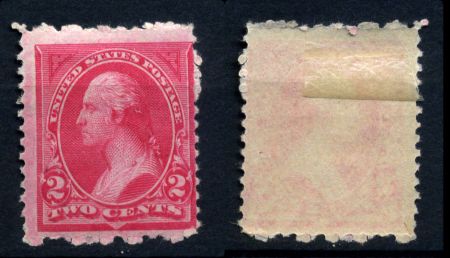 США 1894 г. • SC# 248 • 2 c. • Джордж Вашингтон • стандарт • MH OG VF ( кат.- $30 )