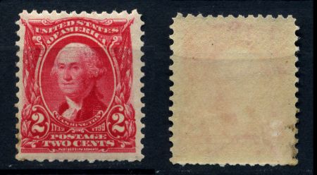 США 1902-1903 гг. • SC# 301 • 2 c. • Джордж Вашингтон • стандарт • MNH OG F-VF ( кат. - $40 )