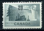 Канада 1952 г. • SC# 316 • 20 c. • Бумажная промышленность • MH OG VF