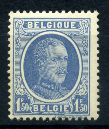 БЕЛЬГИЯ 1922-7гг SC# 160 / 1.50fr. MNH OG F-VF