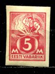 Эстония 1922-1923 гг. • Sc# 62 • 5 m. • стандарт • MNH OG VF 