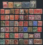Британские колонии • набор 55 старинных марок • Used *