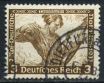Германия 3-й рейх 1933 г. • MI# 499 • 3 + 2 пф. • Оперы Вагнера • "Тангейзер" • Used VF ( кат. - €8 )