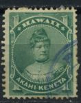 Гаваи 1883-1886 гг. • SC# 42 • 1 c. • принцесса Лайклике • Used XF