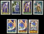 СССР 1957 г. • Сол# 2031-2037 • 10 коп. - 1 руб. • Международный фестиваль молодежи и студентов • полн. серия • MH OG VF