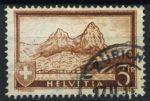 Швейцария 1928-1931 гг. • Mi# 226 • 3 fr. • ландшафты • горы Митен • стандарт • Used XF ( кат.- € 7 )
