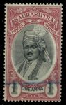 Индия • Соратх 1935 г. • Gb# 57 • 1 a. • наваб Маххабат Хан III • Used* VF