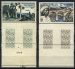 Мадагаскар 1954 г. • Iv# A75-6 • 50 и 100 fr. • авиапочта • MNH OG* VF ( кат.- €15 )