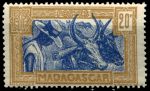 Мадагаскар 1930 - 1938 гг. • Iv# 167 • 20 c. • осн. выпуск • пастух и зебу • MNH OG* VF