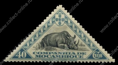 Мозамбика Компания 1937 г. SC# 181 • 40 c. • основной выпуск • дикая африканская свинья • MNH OG XF
