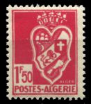 Алжир 1942-1945 гг. • Iv# 178 • 1.50 fr. • Гербы городов • Алжир • стандарт • MNH OG XF
