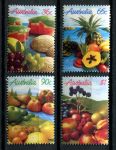 Австралия 1986 г. • Sc# 1015-1018 • 36 c. - $1 • местные фрукты • полн. серия • MNH OG VF ( кат. - $6 )