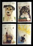 Австралия 1991 г. • Sc# 1222-1225 • 43 c. - $1 • домашние питомцы • полн. серия • MNH OG VF ( кат. - $7 )