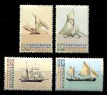 Австралия 1992 г. • Sc# 1249-1252 • 45 c. - $1.20 • парусные корабли • полн. серия • MNH OG VF ( кат. - $7 )