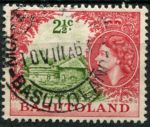 Басутоленд 1961-1963 гг. • Gb# 72 • 2½ c. • Елизавета II • основной выпуск • поселение басуто • Used F-VF