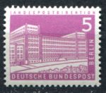 Западный Берлин 1956-1962 гг. • Mi# 141 • 5 pf. • Дирекция почты • стандарт • MNH OG VF