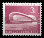 Западный Берлин 1956-1962 гг. • Mi# 154 • 3 DM • Зал конгрессов • стандарт • MNH OG VF