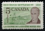 Канада 1962 г. • SC# 397 • 5c. • 150-летие поселения Ред-Ривер • MNH OG VF