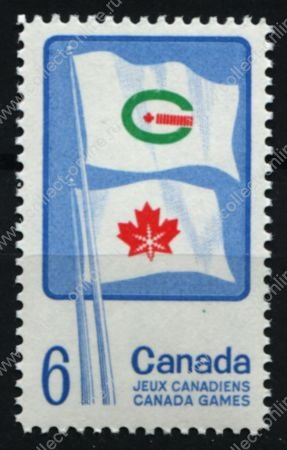 Канада 1969 г. • SC# 500 • 6 c. • 1-е канадские летние игры • MNH OG XF
