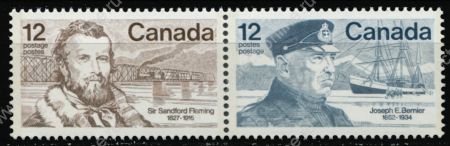 Канада 1977 г. • SC# 738-9a • 12 c.(4) • Выдающиеся граждане Канады • полн. серия • пара • MNH OG VF