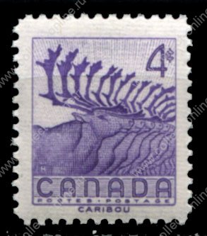 Канада 1956 г. • SC# 360 • 4 c. • Национальная неделя защиты дикой природы • олени • MNH OG VF
