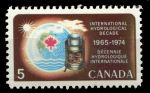 Канада 1968 г. • SC# 481 • 5 c. • Международное десятилетие гидрологии • MNH OG XF