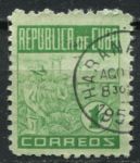 Куба 1948 г. • SC# 420 • 1 c. • Национальная табачная индустрия • Used F-VF