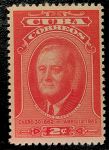 Куба 1947 г. • Mi# 209 • 2 c. • президен США Ф. Рузвельт • MNH OG VF