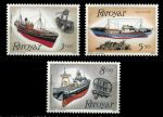 Фарерские о-ва 1987 г. • Mi# 151-153 • 3 - 8 Kr. • Рыболовный флот • полн. серия • MNH OG VF ( кат. - €8 )