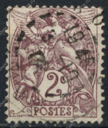 Франция 1900-1929 гг. • SC# 110 • 2 c. • "Свобода, Равенство, Братство" • стандарт • Used F-VF