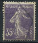 Франция 1906-1937 гг. • SC# 175 • 35 c. • Сеятельница • стандарт • Used F-VF