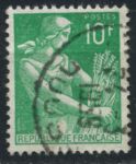 Франция 1957-1959 гг. • Sc# 833A • 10 fr. • крестьянка • стандарт • Used F-VF