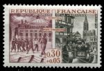Франция 1964 г. • SC# B379 • 30+5 c. • 20-летие освобождения • Париж и Страсбург • MNH OG VF