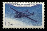 Франция 1960 г. • Mi# 1279 • 2 fr. • Французские самолёты • Норд Норатлас • авиапочта • MNH OG VF