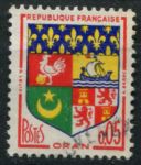 Франция 1960 г. • Mi# 1321 • 5 c. • Гербы городов и регионов • Оран • стандарт • Used VF