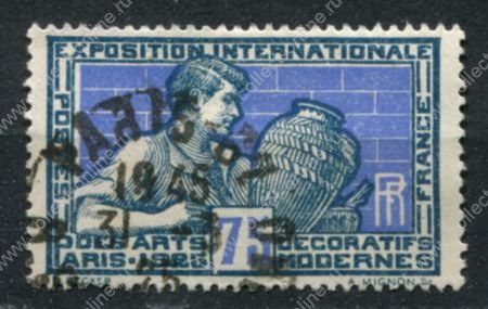 Франция 1924-1925 гг. Mi# 175 • 75 c. • Выставка декоративно-прикладного искусства, Париж • гончар • Used F-VF