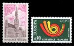 Франция 1973 г. • Mi# 1826-1827 • 0.50 и 0.90 fr. • выпуск Европа, CEPT • полн. серия • MNH OG VF