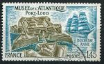Франция 1976 г. • Mi# 2004 • 1.45 fr. • открытие музея Атлантики в Пор-Луи • Used VF