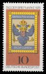 Германия • ФРГ 1976 г. • Mi# 903 • 10 pf. • День почтовой марки • MNH OG XF