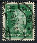 Германия 1926-1927 гг. • Mi# 387 • 5 pf. • Шиллер • стандарт • Used F-VF